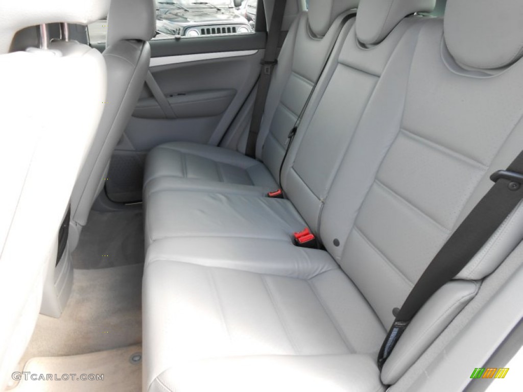 Black/Steel Grey Interior 2006 Porsche Cayenne S Photo #80091078
