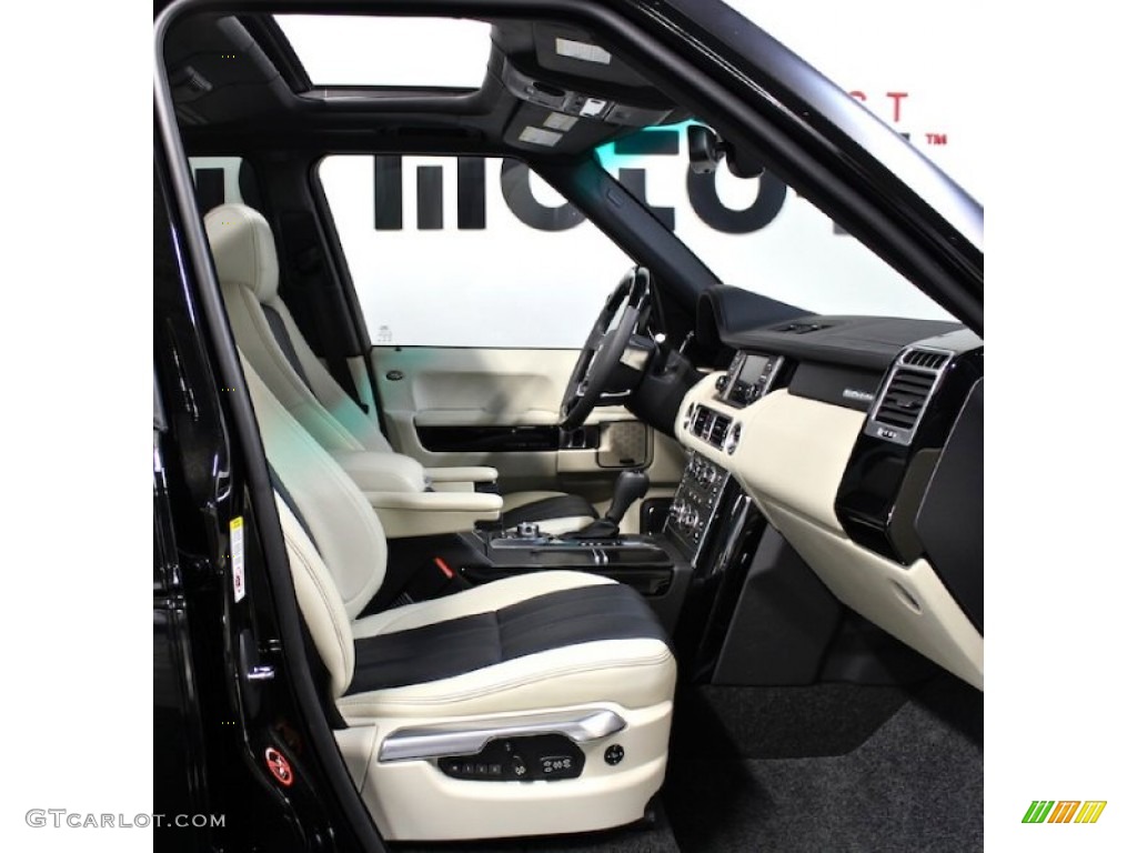 Duo-Tone Ivory/Jet Interior 2012 Land Rover Range Rover Autobiography Photo #80091118