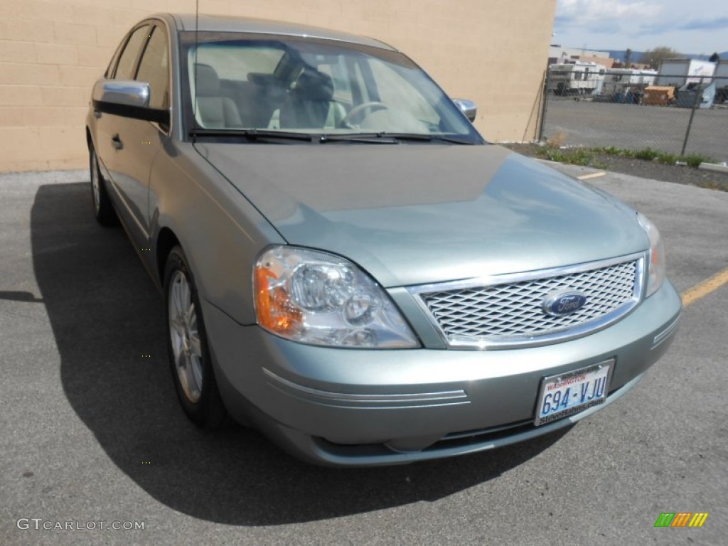 2006 Five Hundred Limited - Titanium Green Metallic / Pebble Beige photo #4