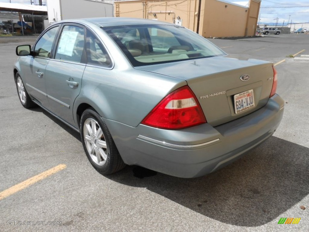 2006 Five Hundred Limited - Titanium Green Metallic / Pebble Beige photo #7