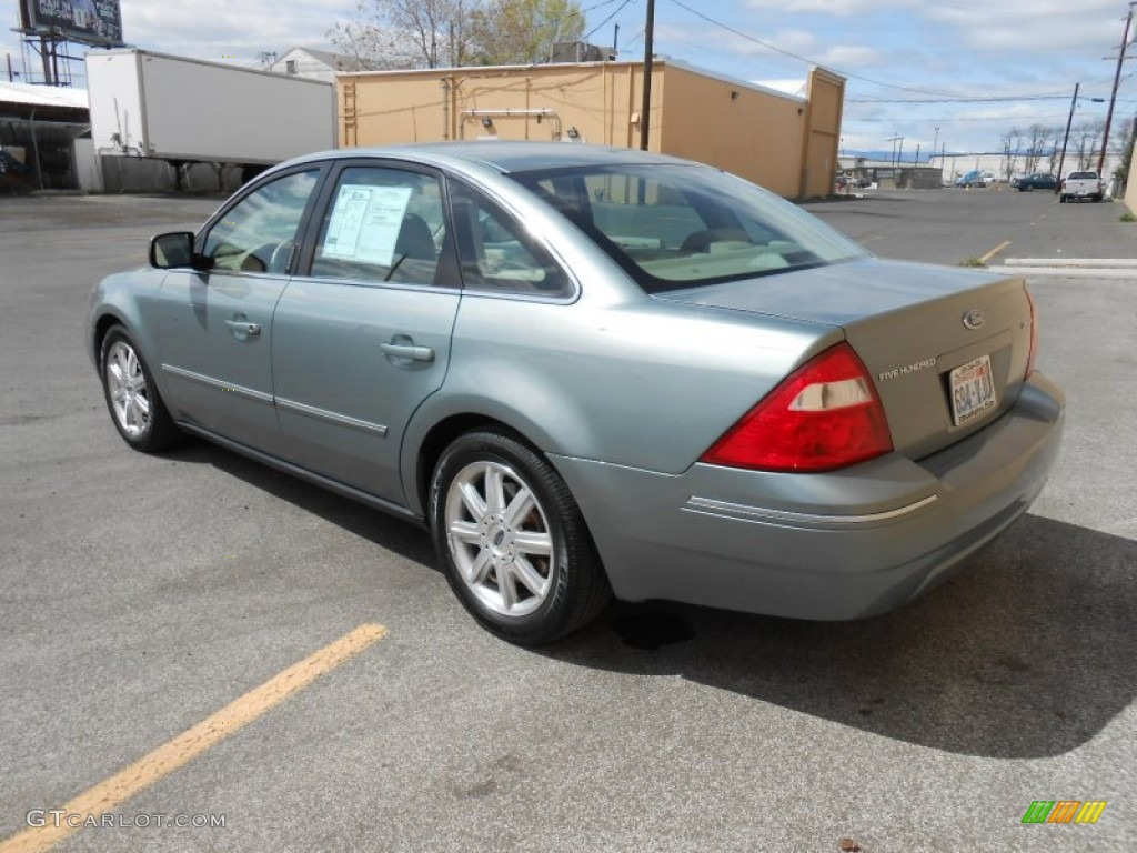 2006 Five Hundred Limited - Titanium Green Metallic / Pebble Beige photo #8