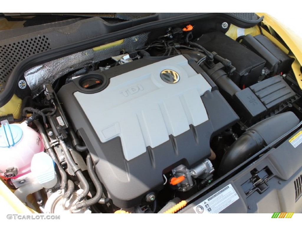 2013 Volkswagen Beetle TDI Convertible 2.0 Liter TDI DOHC 16-Valve Turbo-Diesel 4 Cylinder Engine Photo #80091577