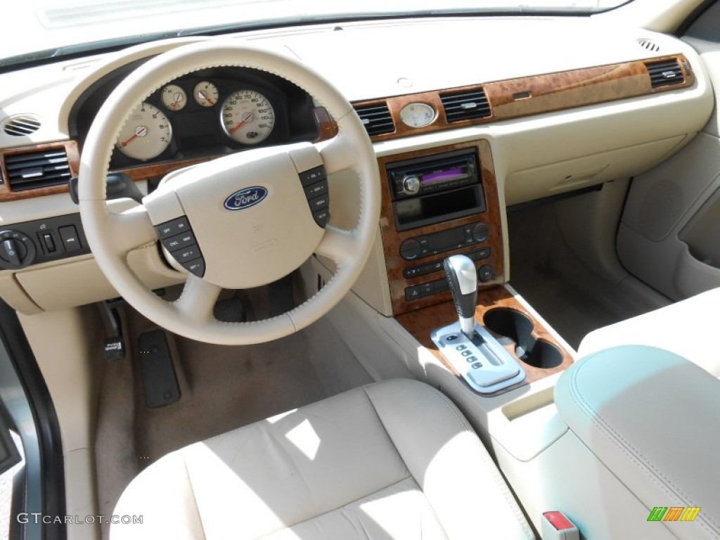 2006 Ford Five Hundred Limited Pebble Beige Dashboard Photo #80091659