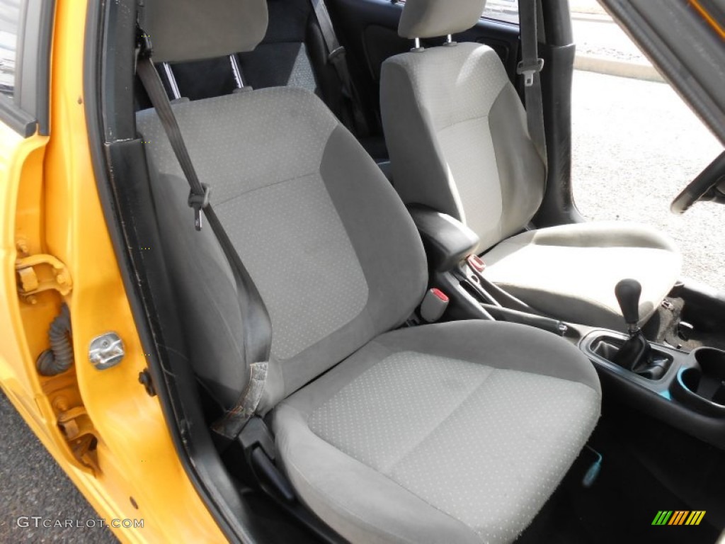2003 Sentra SE-R - Sunburst Yellow / Stone Gray photo #17