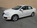 2010 Candy White Volkswagen Jetta Wolfsburg Edition Sedan  photo #1