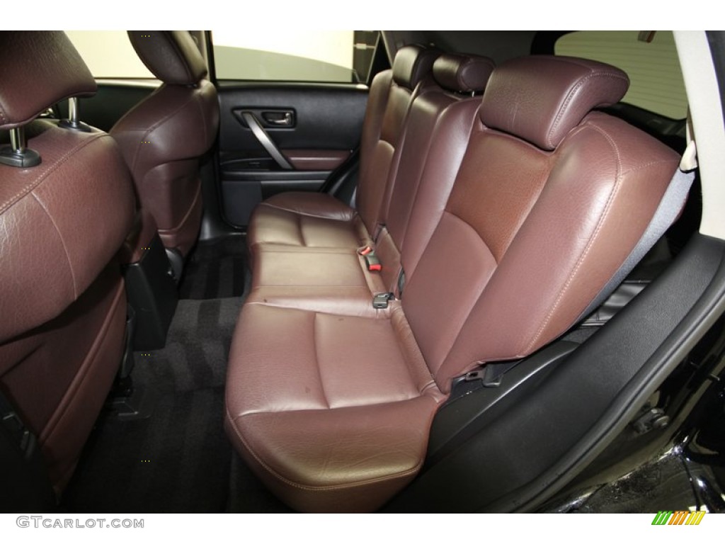 Espresso/Black Interior 2006 Infiniti FX 45 AWD Photo #80093908
