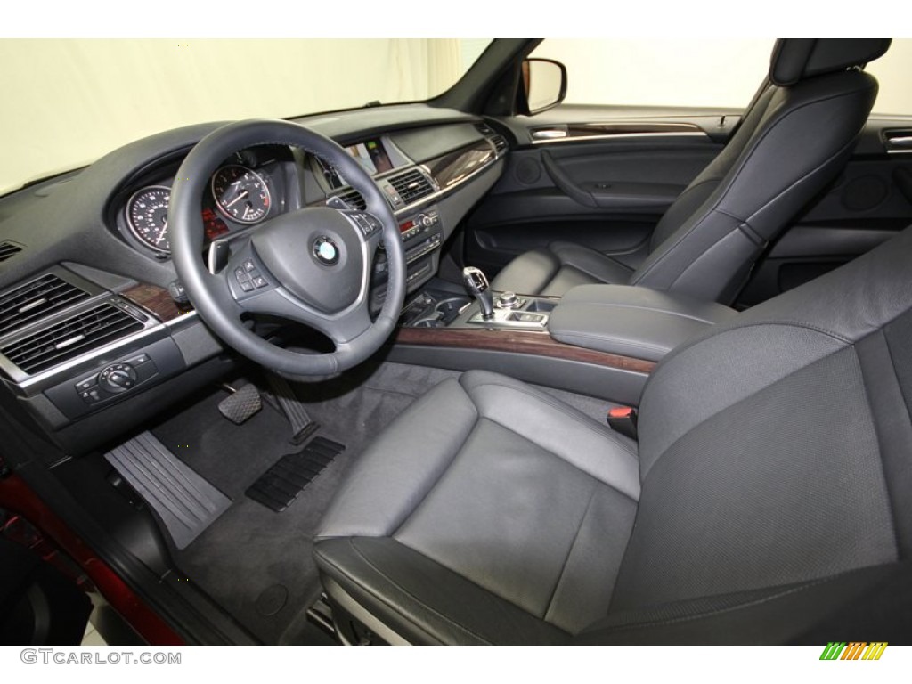 Black Interior 2013 BMW X5 xDrive 50i Photo #80094688