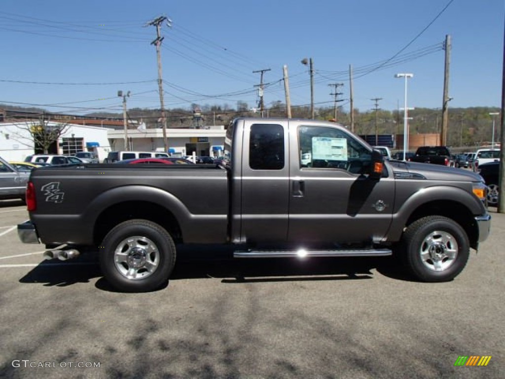 Sterling Gray Metallic 2013 Ford F250 Super Duty XLT SuperCab 4x4 Exterior Photo #80094952
