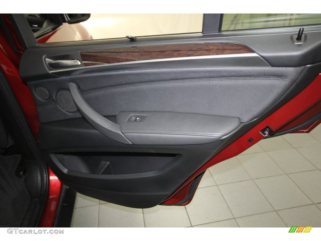 2013 BMW X5 xDrive 50i Black Door Panel Photo #80095279