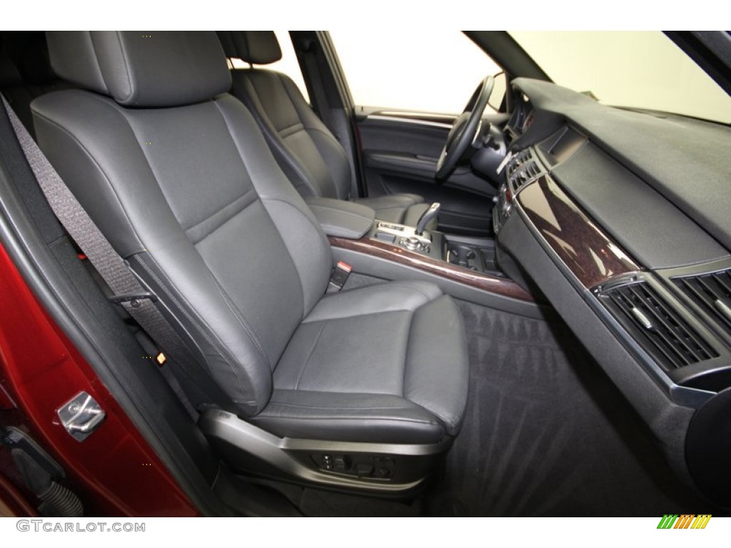 Black Interior 2013 BMW X5 xDrive 50i Photo #80095353