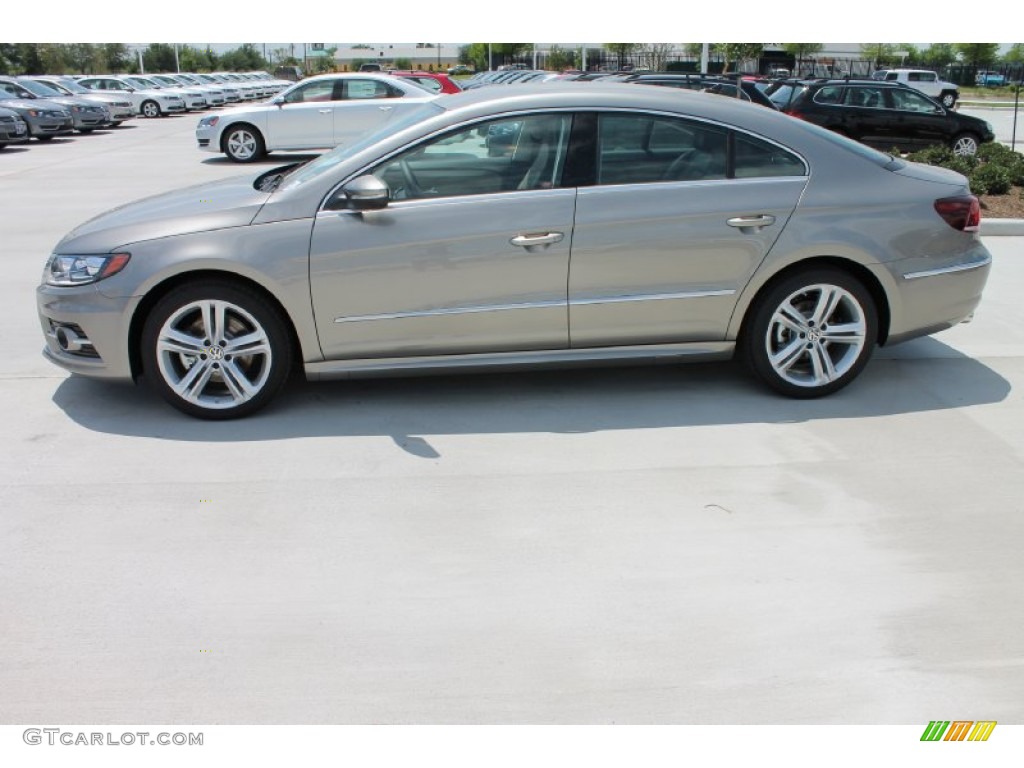 Light Brown Metallic 2013 Volkswagen CC R-Line Exterior Photo #80095616