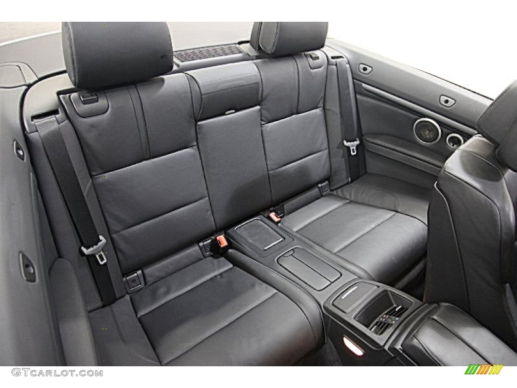 Black Novillo Leather Interior 2011 BMW M3 Convertible Photo #80096161