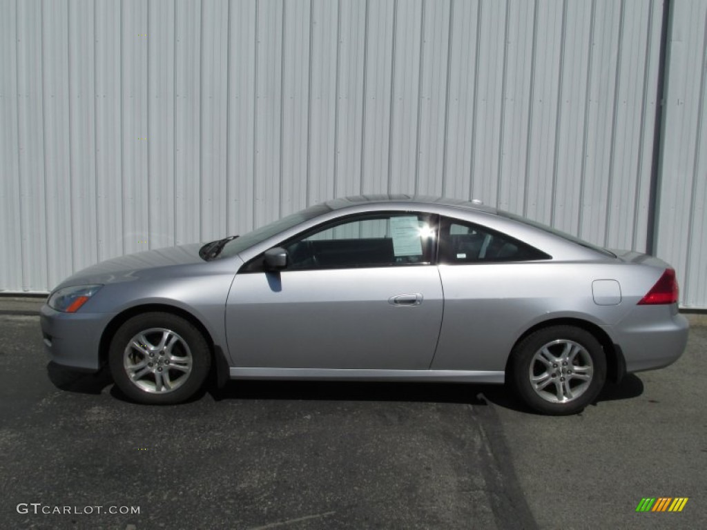 2006 Accord EX-L Coupe - Alabaster Silver Metallic / Gray photo #2
