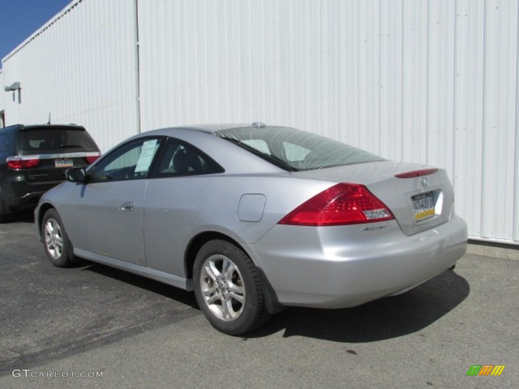 2006 Accord EX-L Coupe - Alabaster Silver Metallic / Gray photo #5