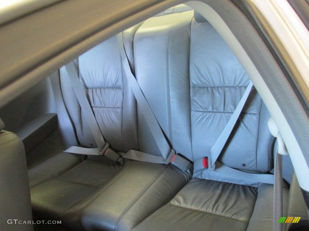 2006 Accord EX-L Coupe - Alabaster Silver Metallic / Gray photo #16