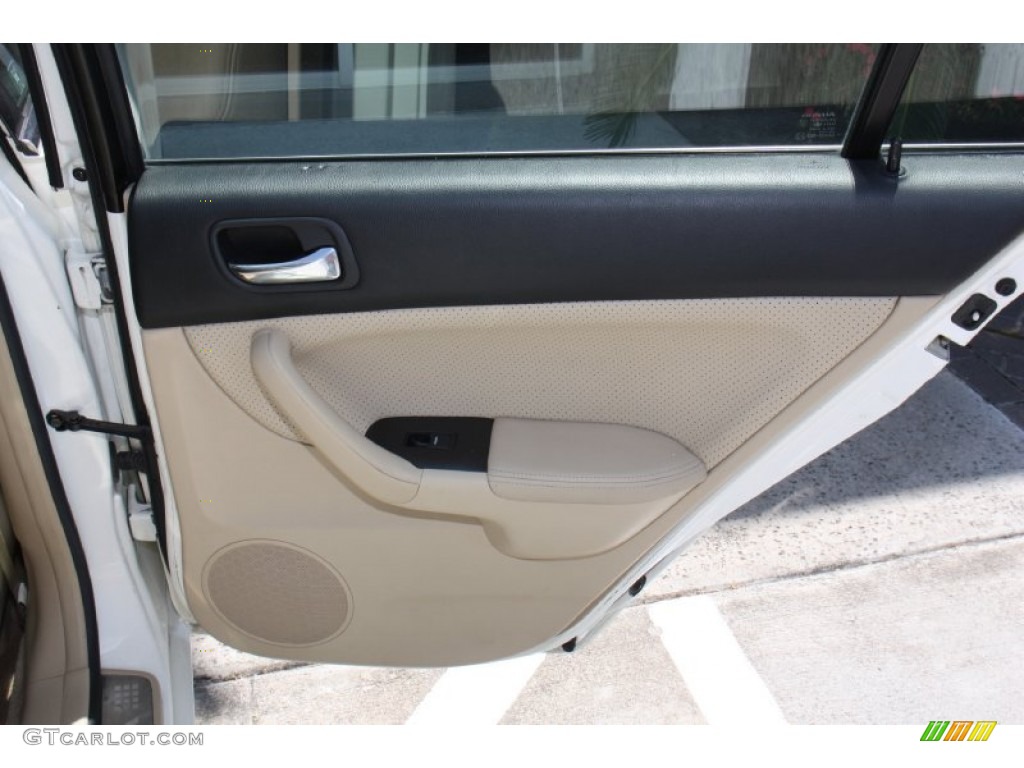 2005 TSX Sedan - Premium White Pearl / Parchment photo #13