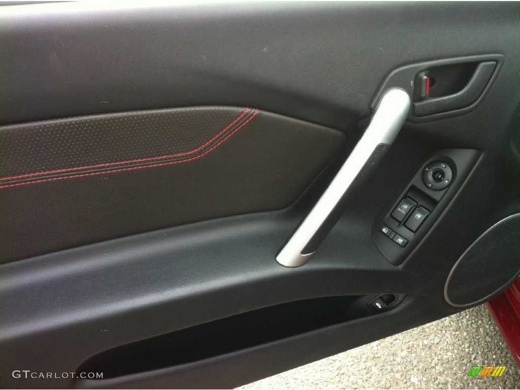 2006 Tiburon GT - Electric Red / Black/Red photo #8