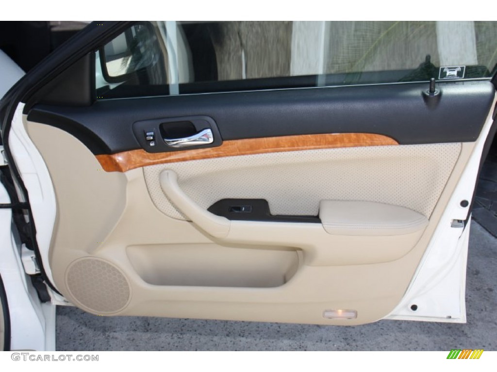 2005 TSX Sedan - Premium White Pearl / Parchment photo #15
