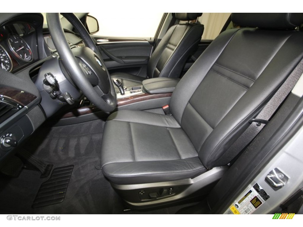 Black Interior 2010 BMW X5 xDrive35d Photo #80097919