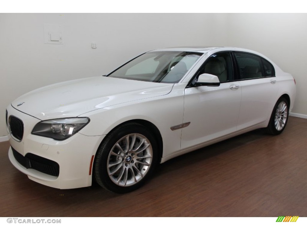 2011 7 Series 750Li Sedan - Alpine White / Oyster/Black photo #1
