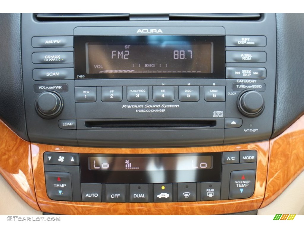 2005 TSX Sedan - Premium White Pearl / Parchment photo #23