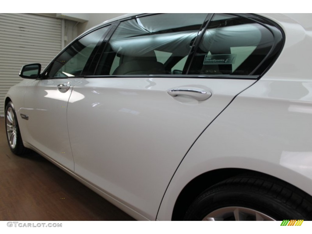 2011 7 Series 750Li Sedan - Alpine White / Oyster/Black photo #7