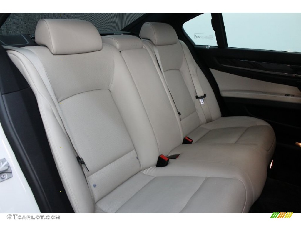 2011 7 Series 750Li Sedan - Alpine White / Oyster/Black photo #24