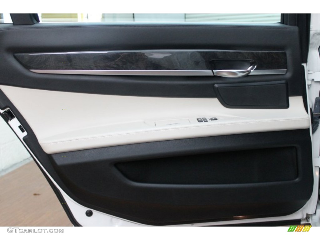 2011 7 Series 750Li Sedan - Alpine White / Oyster/Black photo #29