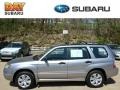 2008 Steel Silver Metallic Subaru Forester 2.5 X  photo #1