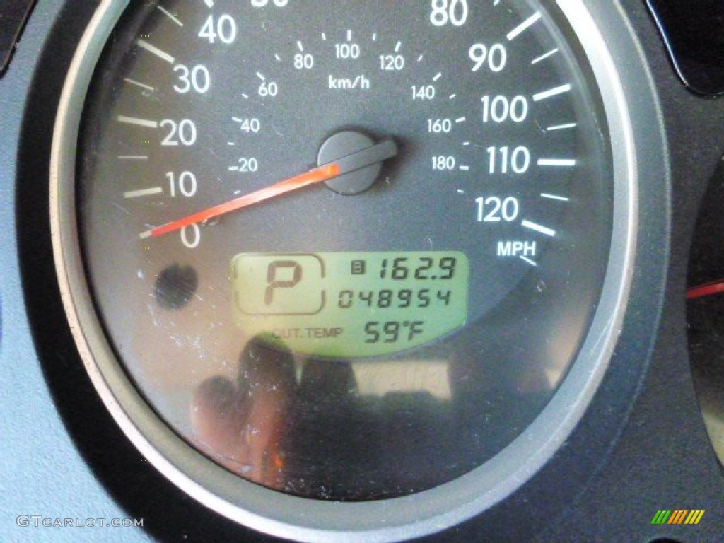 2008 Forester 2.5 X - Steel Silver Metallic / Graphite Gray photo #20