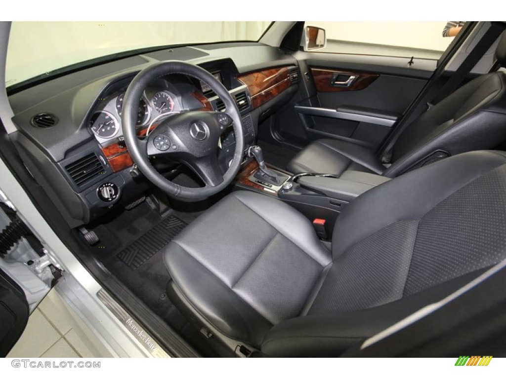 Black Interior 2010 Mercedes-Benz GLK 350 Photo #80098906