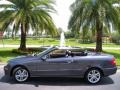 2008 Steel Grey Metallic Mercedes-Benz CLK 350 Cabriolet  photo #13