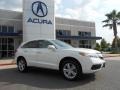 White Diamond Pearl 2013 Acura RDX AWD Exterior