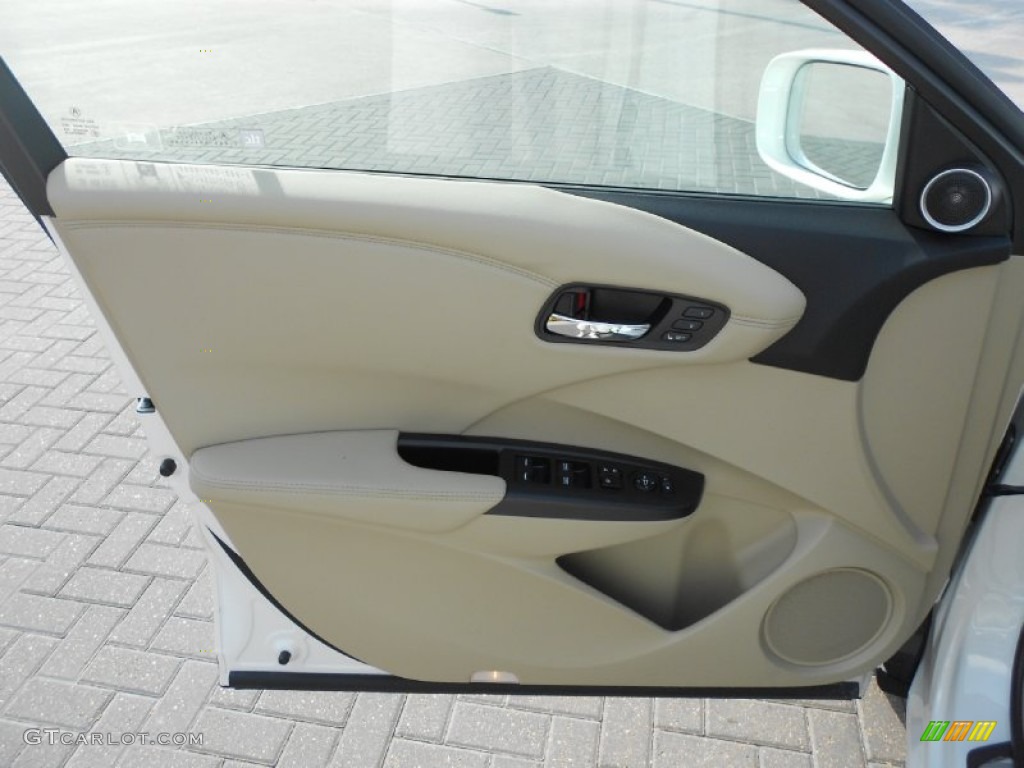 2013 Acura RDX AWD Parchment Door Panel Photo #80099940