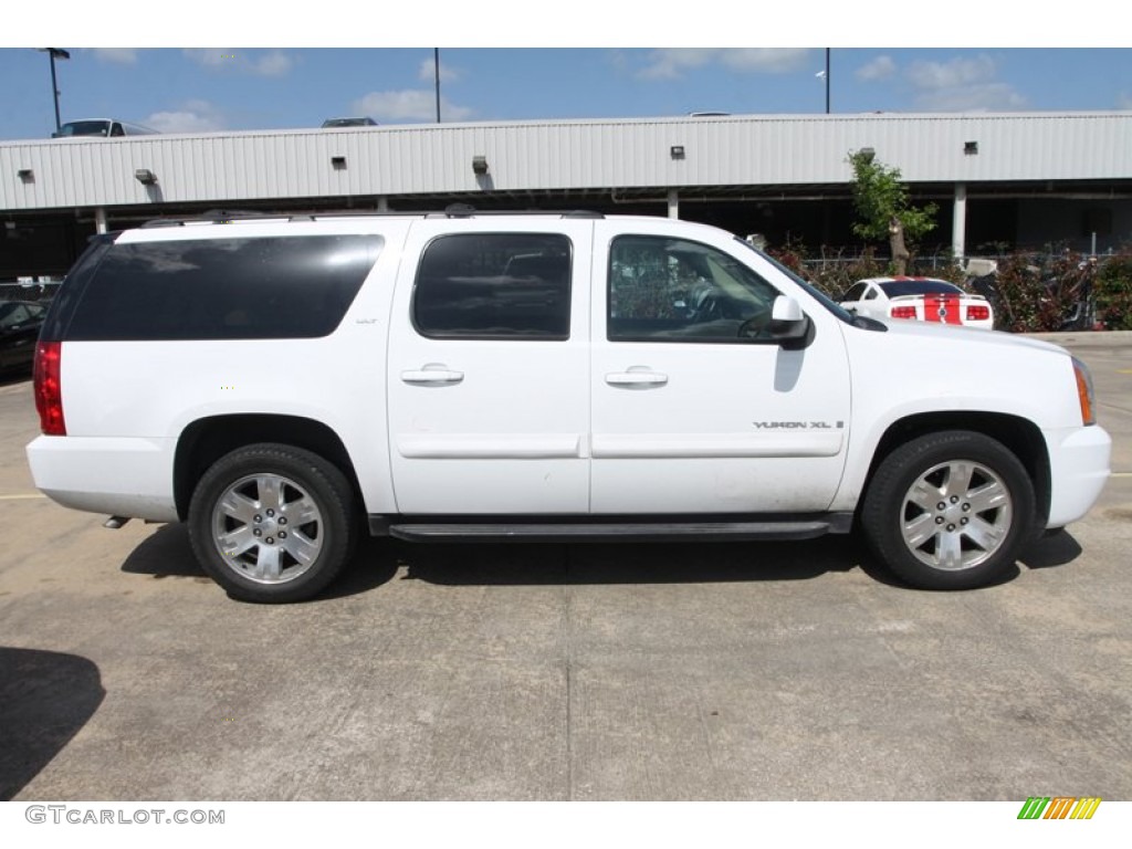 Summit White 2008 GMC Yukon XL SLT Exterior Photo #80100171