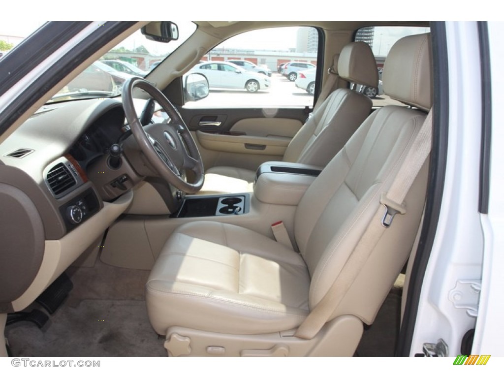 Light Tan Interior 2008 GMC Yukon XL SLT Photo #80100360
