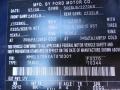 UV: Dark Blue 2010 Ford Transit Connect XLT Cargo Van Color Code