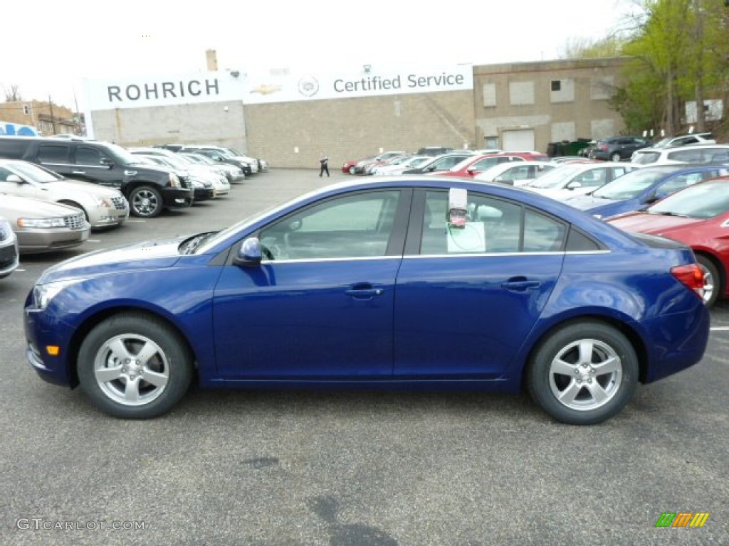 2013 Cruze LT - Blue Topaz Metallic / Jet Black photo #6