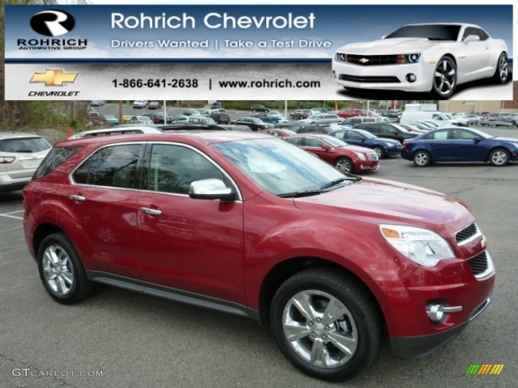 Crystal Red Tintcoat Chevrolet Equinox