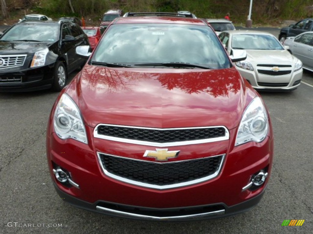2013 Equinox LTZ AWD - Crystal Red Tintcoat / Jet Black photo #8