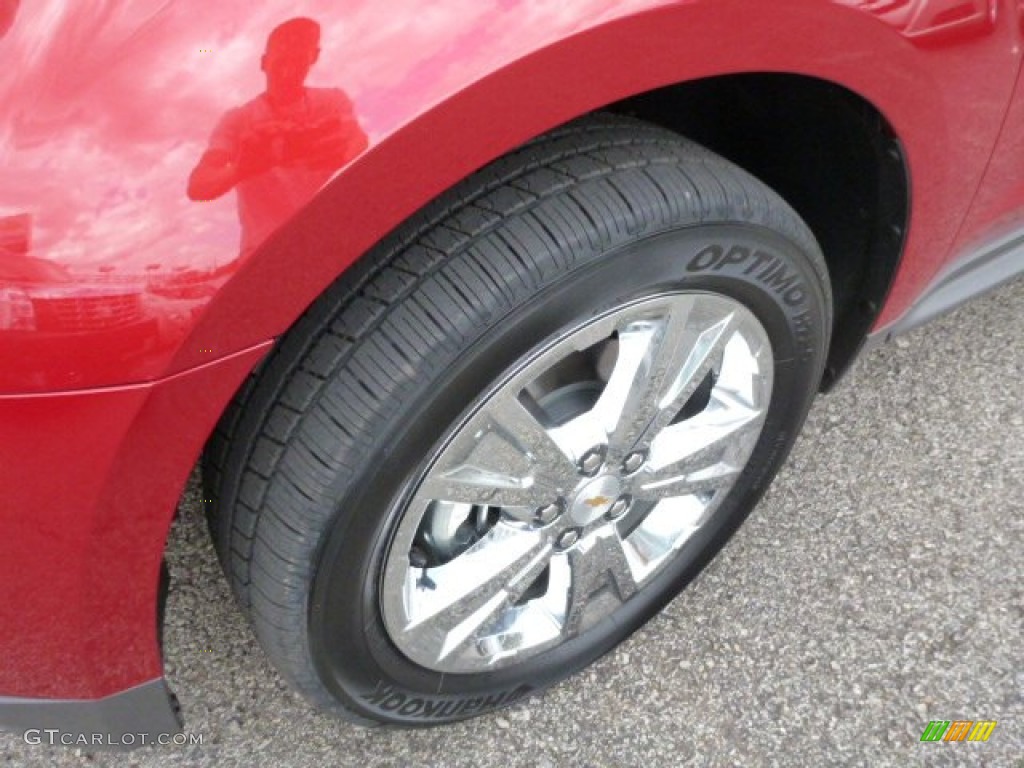 2013 Equinox LTZ AWD - Crystal Red Tintcoat / Jet Black photo #9