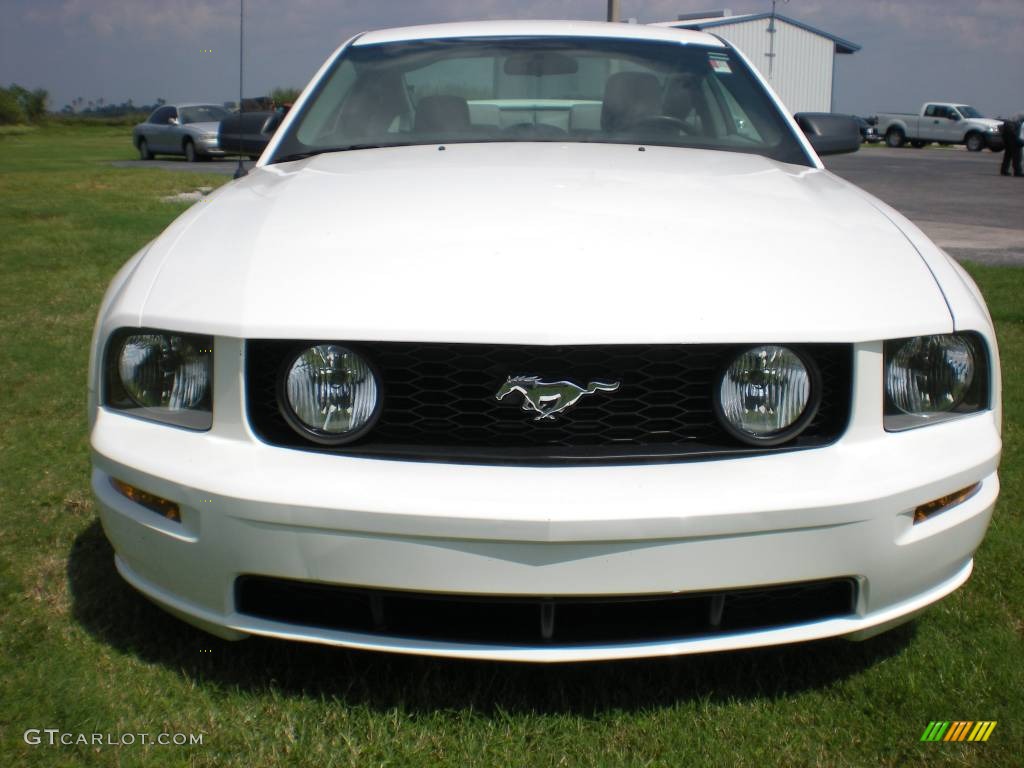 2006 Mustang GT Premium Coupe - Performance White / Light Graphite photo #14