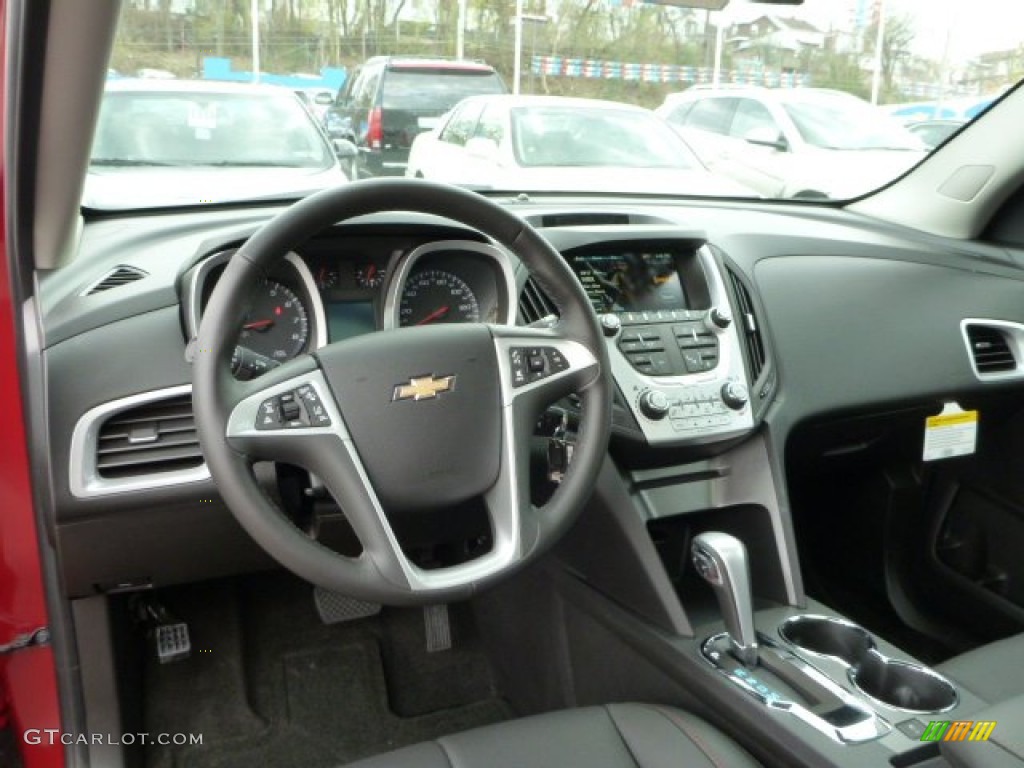 2013 Equinox LTZ AWD - Crystal Red Tintcoat / Jet Black photo #12