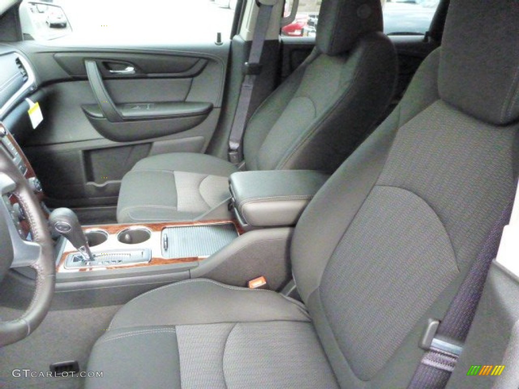 Ebony Interior 2013 Chevrolet Traverse LT AWD Photo #80102464