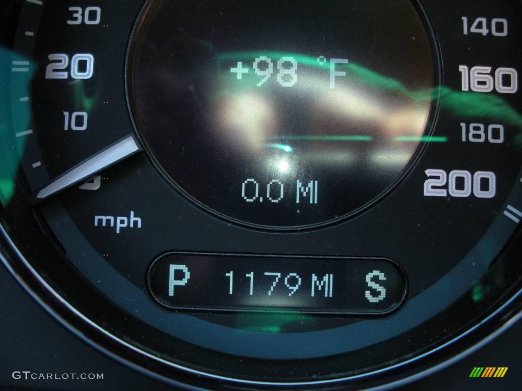 2008 CLS 63 AMG - designo Platinum Black Metallic / Sunset Red photo #22