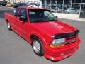 2001 Victory Red Chevrolet S10 Extended Cab Xtreme  photo #2