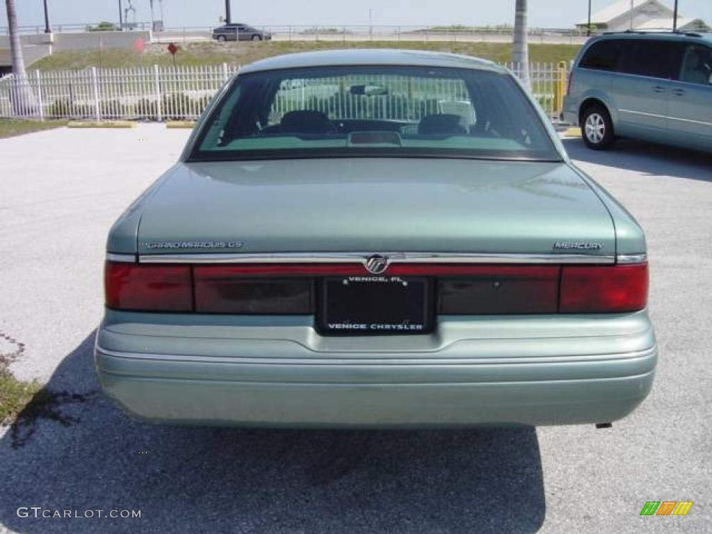 1997 Grand Marquis GS - Vermont Green Metallic / Willow Green photo #5