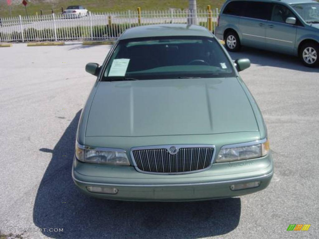 1997 Grand Marquis GS - Vermont Green Metallic / Willow Green photo #8