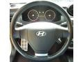 Black 2004 Hyundai Tiburon GT Steering Wheel