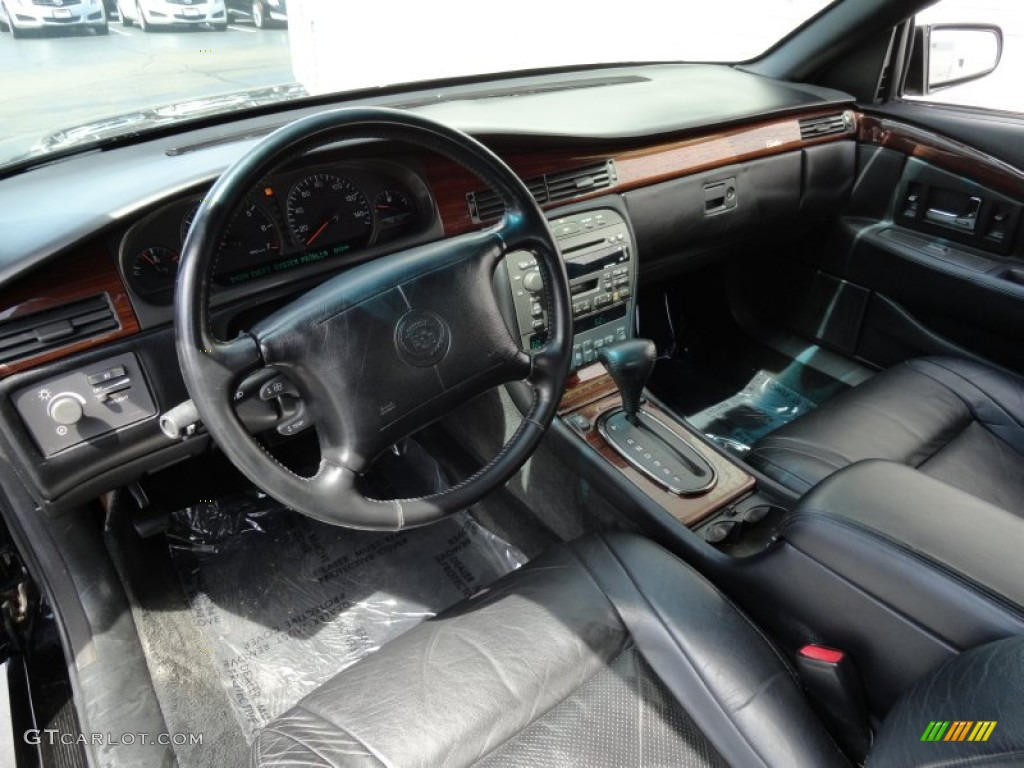 Black Interior 1999 Cadillac Eldorado Touring Coupe Photo #80103793